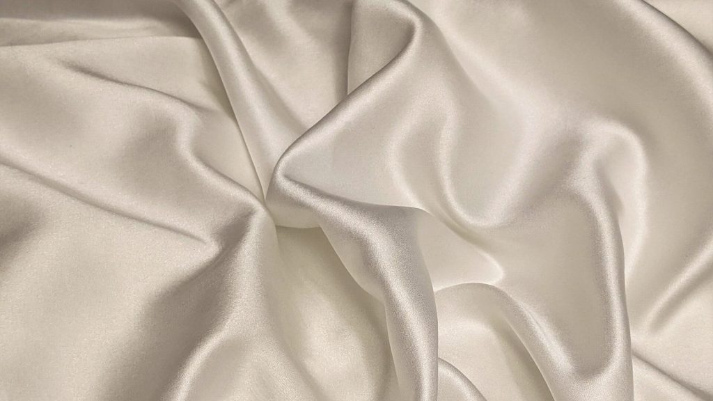 An image of a piece of silk fabric